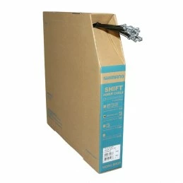 Marque Câble De Dérailleur Inox Shimano® 1.2mmx2.1m (Boite De 100 Câbles)