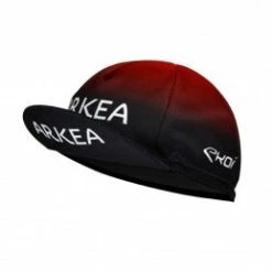 Marque Casquette Velo Equipe Pro Arkea Noir-Rouge