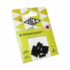 Marque Embout Autoblocant Pour Gaine 5 Mm Noir (Sachet De 10 Pieces)
