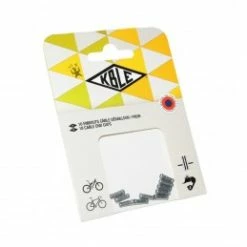 Marque Embout Cable Argent Derailleur-Frein (Sachet De 10 Pieces)