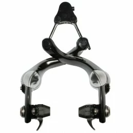 Marque Etrier Frein Route P2R Pour Triathlon Tirage Central Alu Noir Av-Ar Avec Porte Patin Cartouche