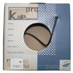 Marque Gaine De Frein Transfil Noir Auto-Lubrifiee 5Mm (Rouleau De 25M)