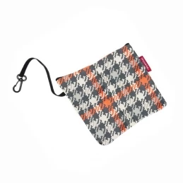 Marque Panier à Vélo Avant En Toile - Rouge Et Blanc – Image 3