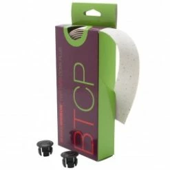 Marque Ruban De Guidon Bikeribbon Cork Plus Blanc Avec Liege