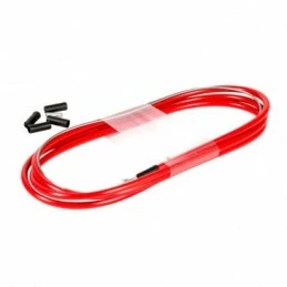 Marque Transmission Frein Fibrax Fcb Rouge-Cable Inox Pour Route-Vtt (Unité) Avec Embouts De Gaine – Image 2